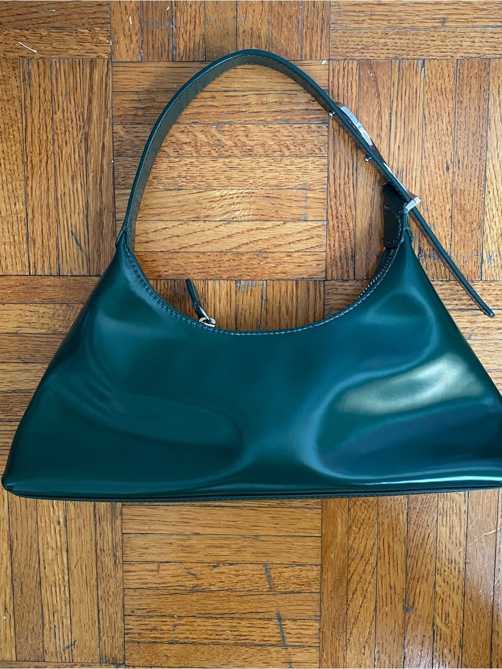 Like-New Staud Scotty Bag in Deep Forest Green w/ Original Dust Bag - Picture 7 of 11